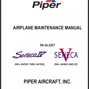 Piper Seneca IV and V Manuals