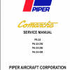 Piper Comanche Manuals