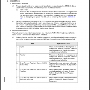 Cirrus SR22 Maintenance Manual Download