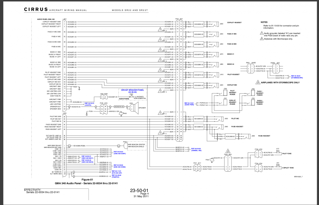 Cirrus SR22 Wiring Diagram Manual Download – Pius Parts