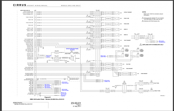 Cirrus SR22 Wiring Diagram Manual Download
